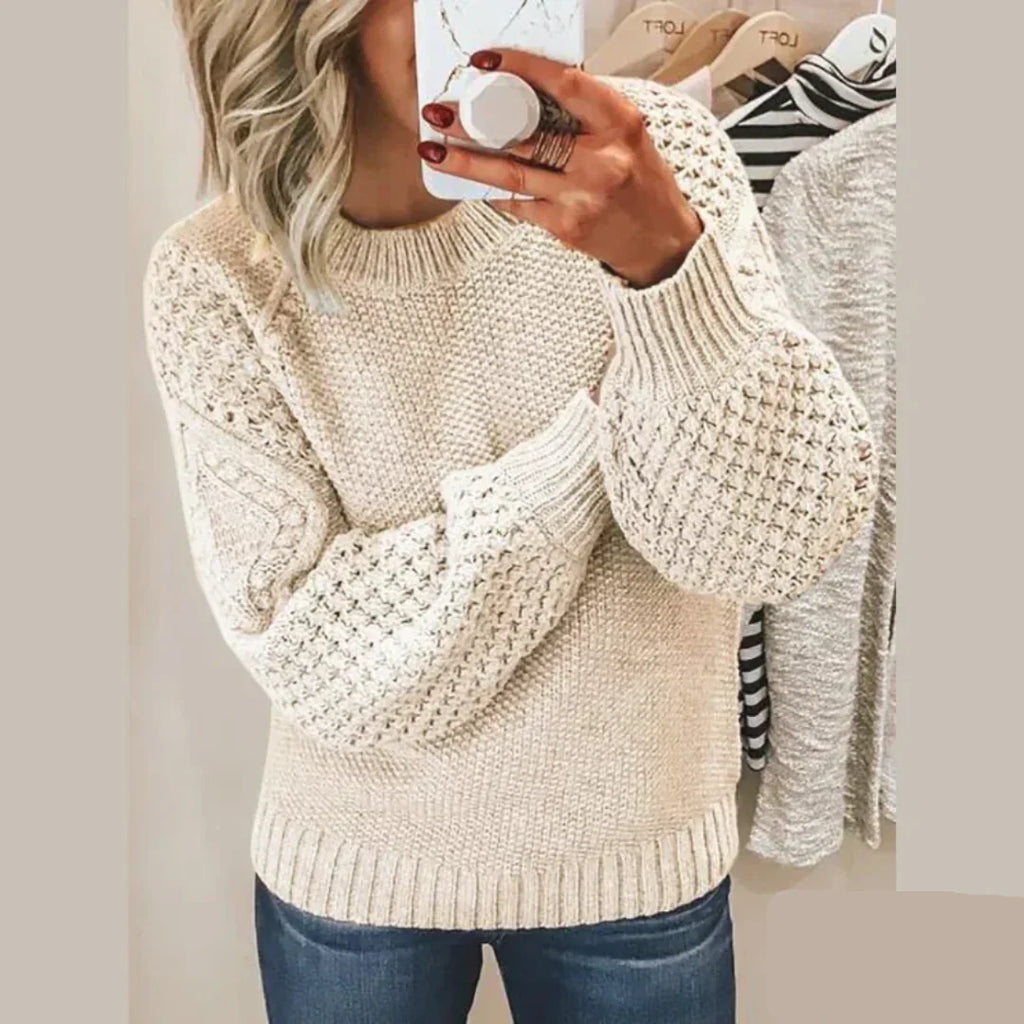 Valenzora | Klassischer Wollpullover