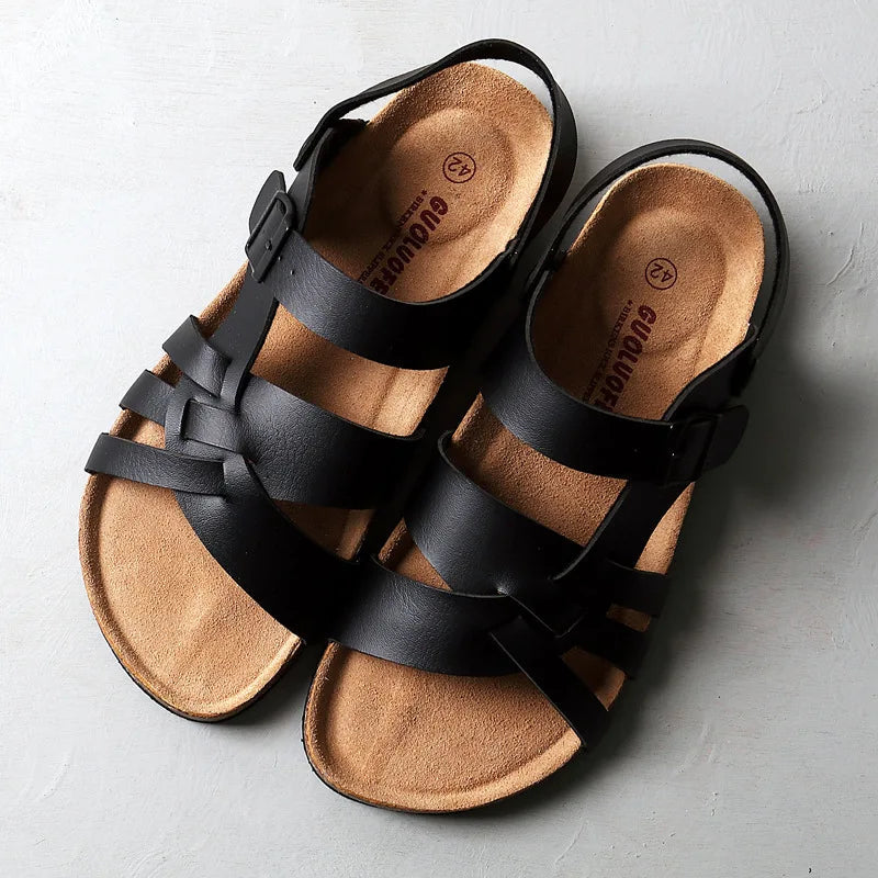 Valenzora | Orthopädische Ledersandalen mit optimaler Unterstützung