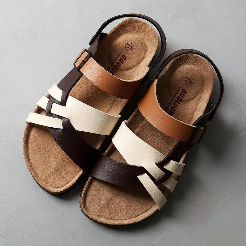 Valenzora | Orthopädische Ledersandalen mit optimaler Unterstützung