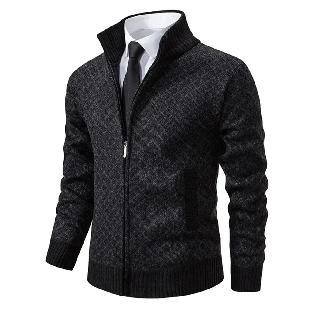 Gestrickter Jacquardpullover