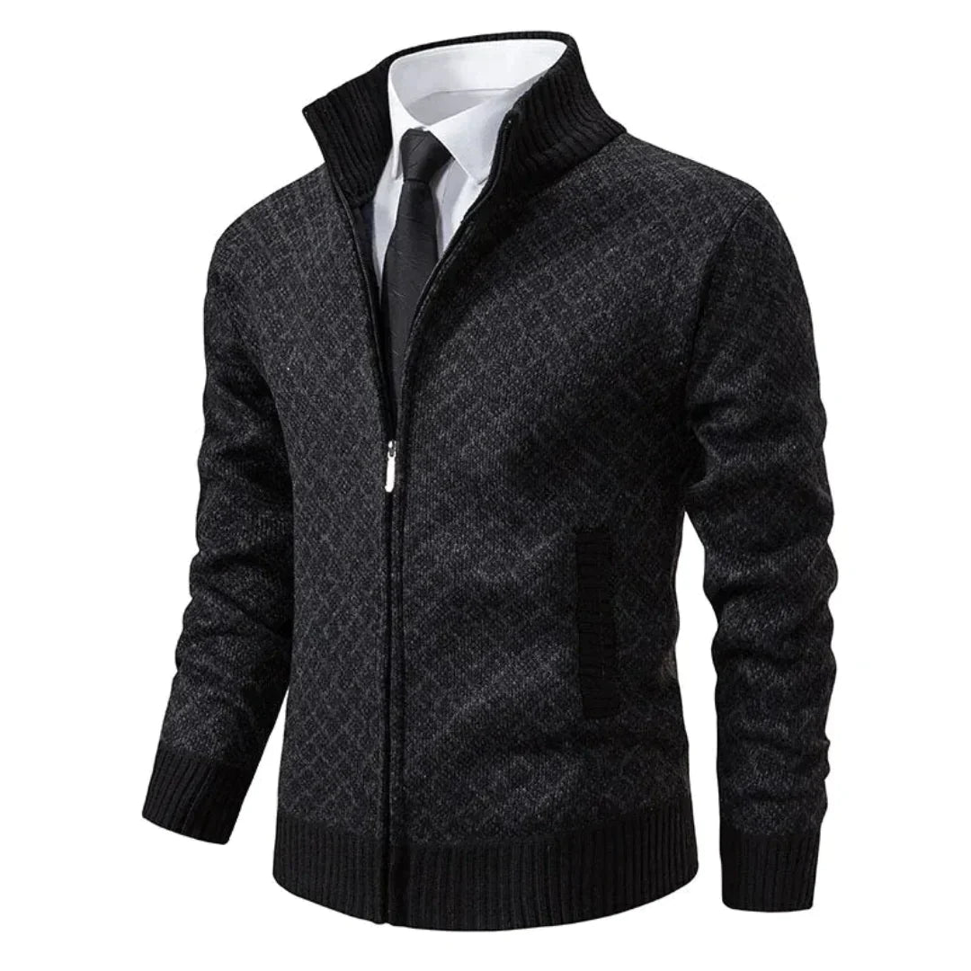Gestrickter Jacquardpullover