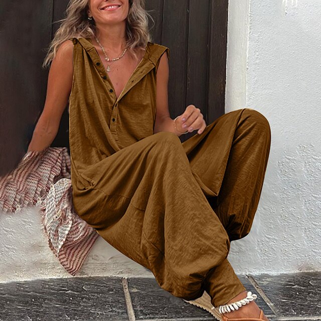 Valenzora | Damen ärmelloser Overall