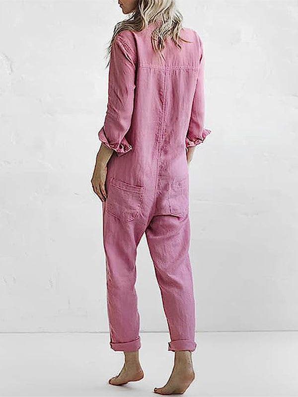 Valenzora | Lockeres Langarmhemd mit Knopfleiste Valenzora | Damenbekleidung
