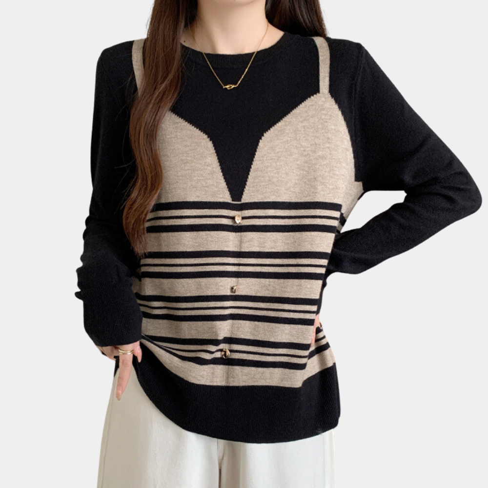 Valenzora | Fashionable knit sweater for women