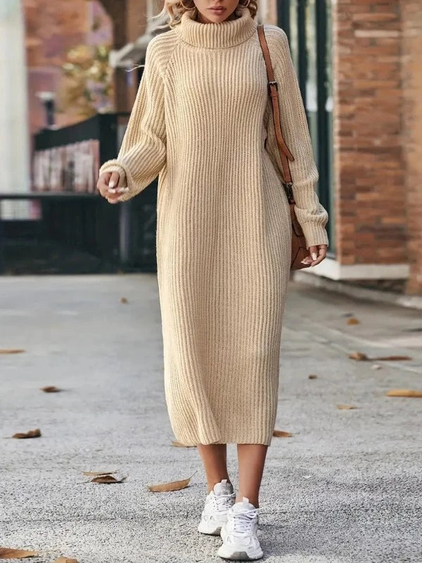 Valenzora - Elegant Knit Dress - Women's Knit Dress for Style and Comfort