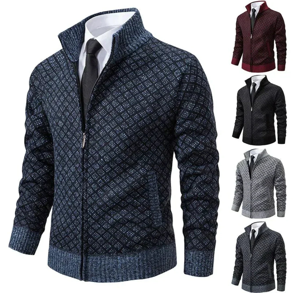 Gestrickter Jacquardpullover