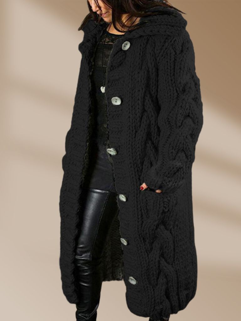 Valenzora - Long knitted vest