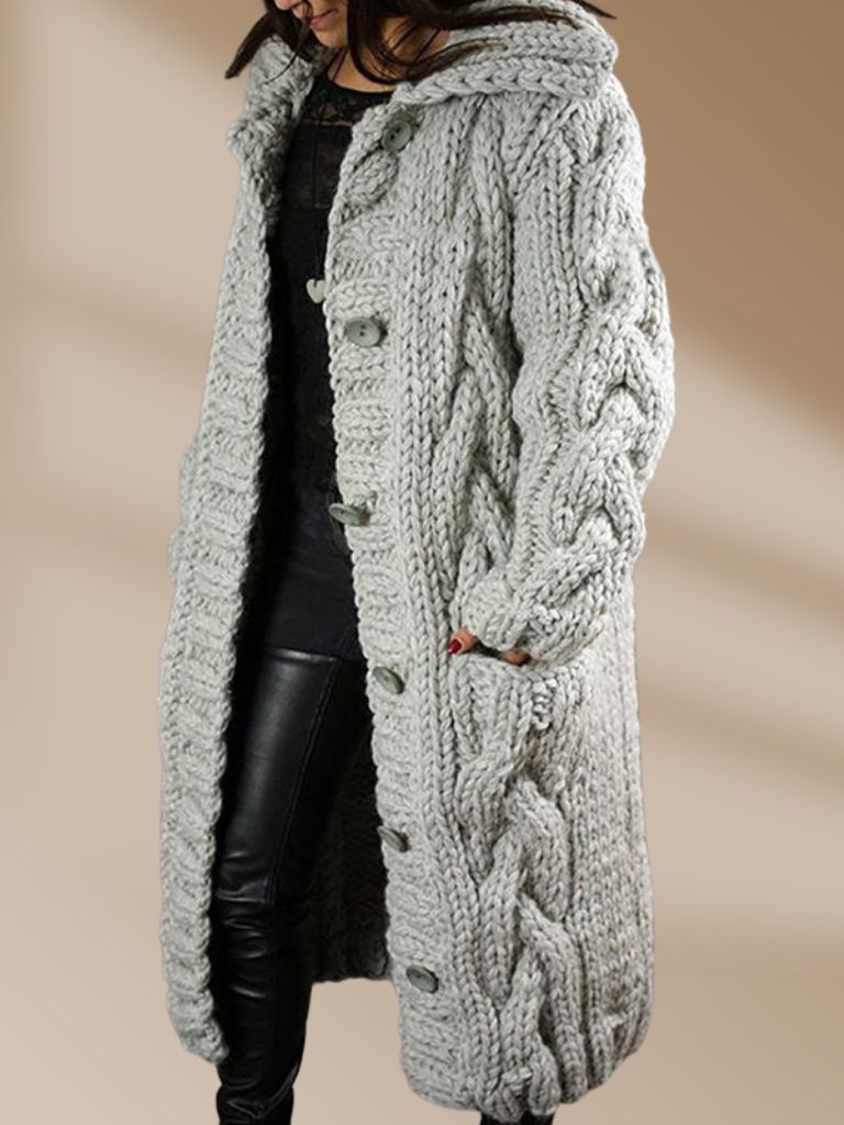 Valenzora - Long knitted vest
