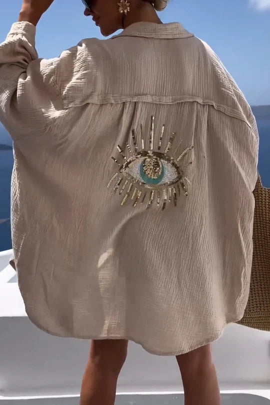 Valenzora | Oversized cotton top