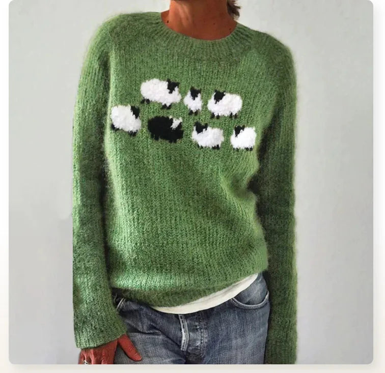 Valenzora | Klassischer Retro-Pullover