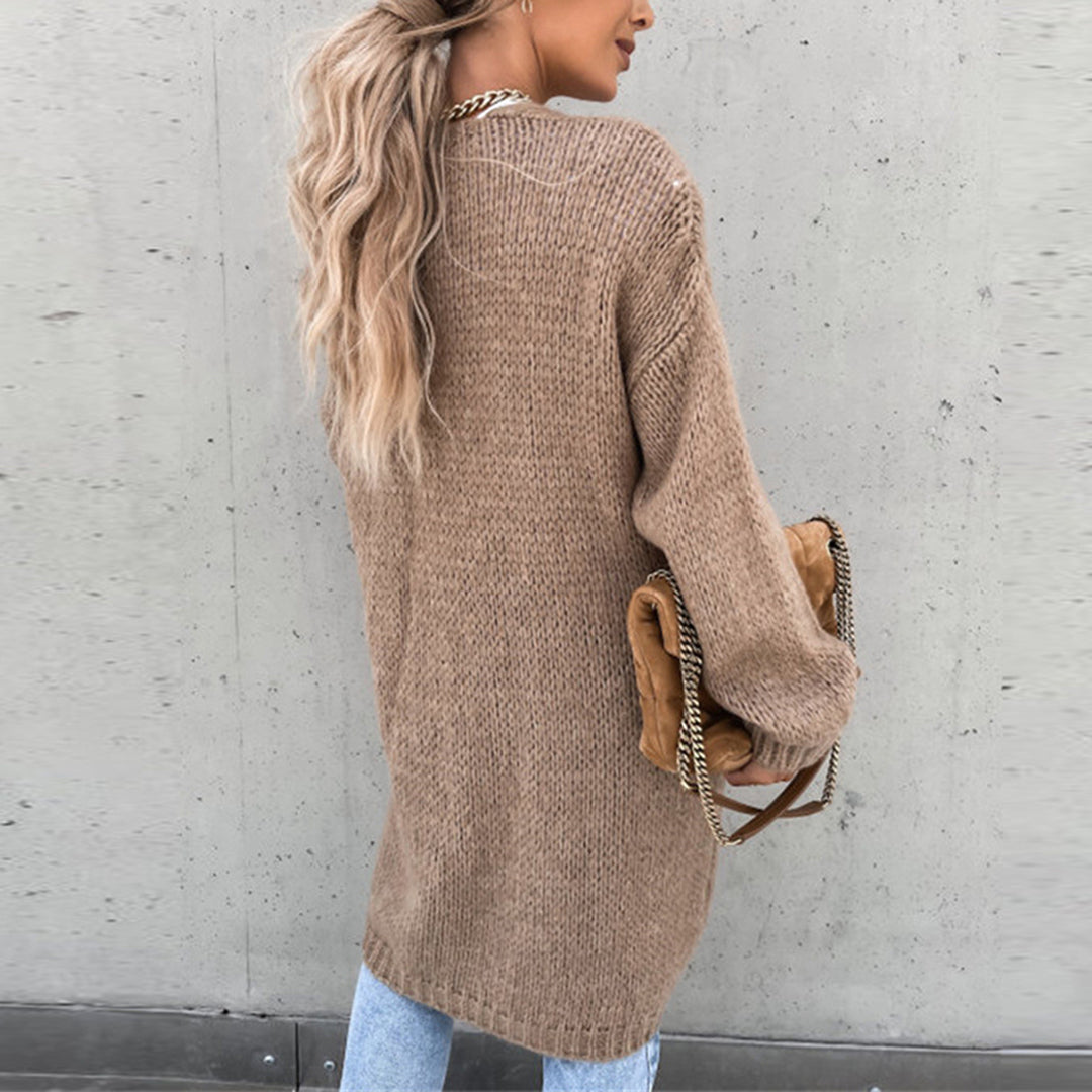 Valenzora | Cardigan - comfortable oversized women's cardigan