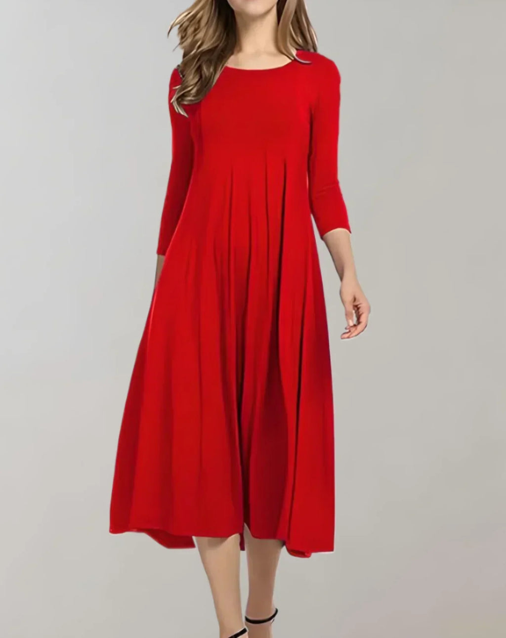 Valenzora | Elegant lightweight midi dress