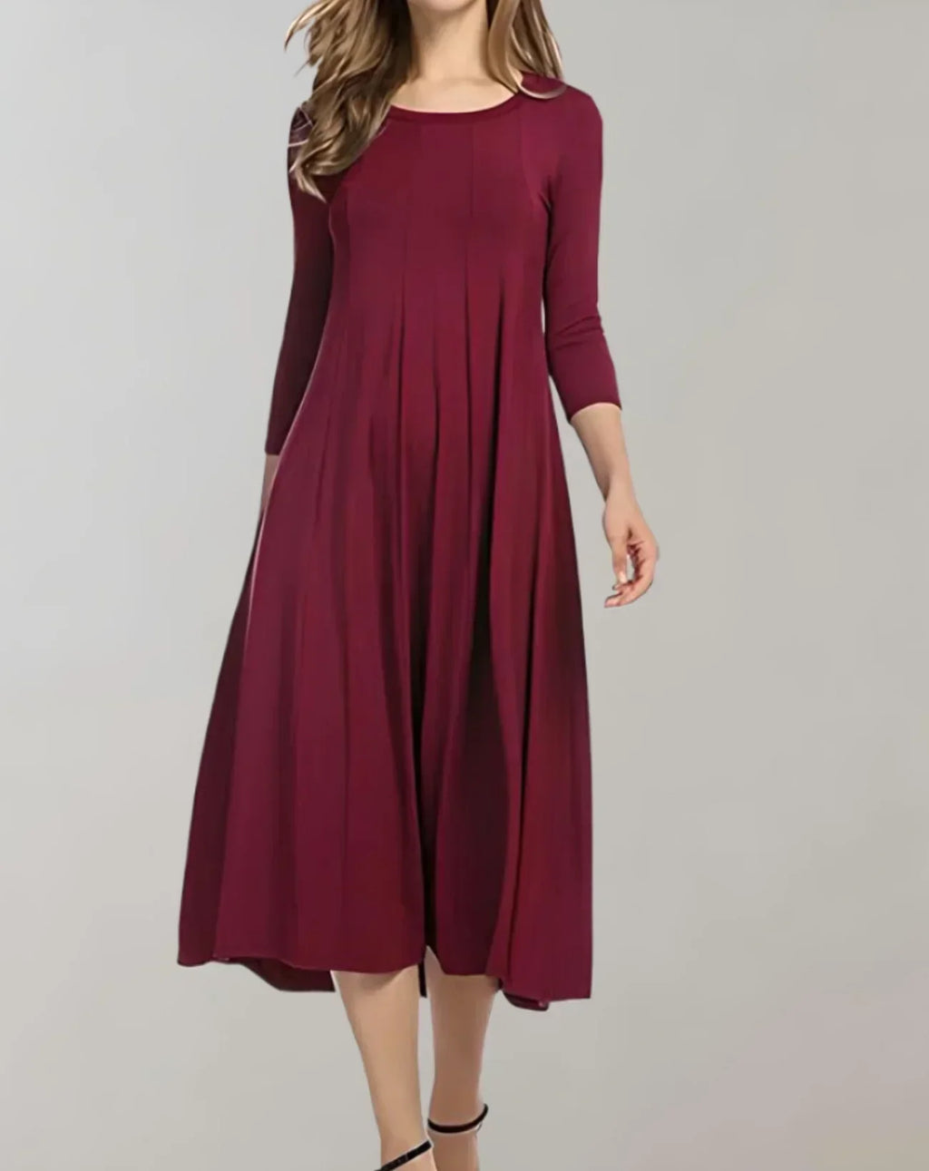 Valenzora | Elegant lightweight midi dress