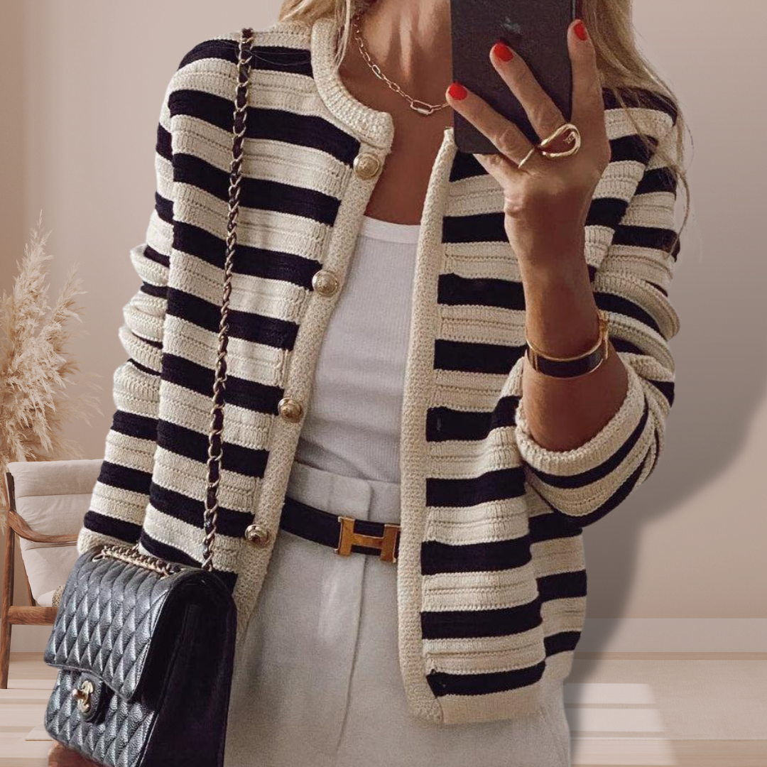 Striped Cardigan