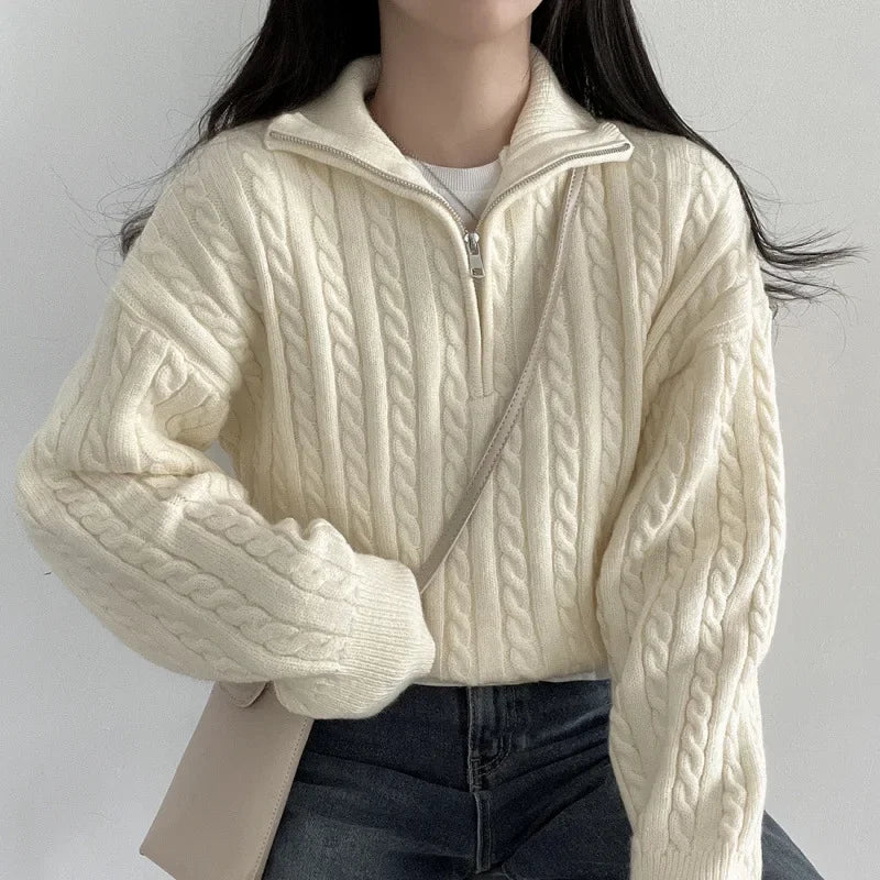 Valenzora | Zip-Pullover