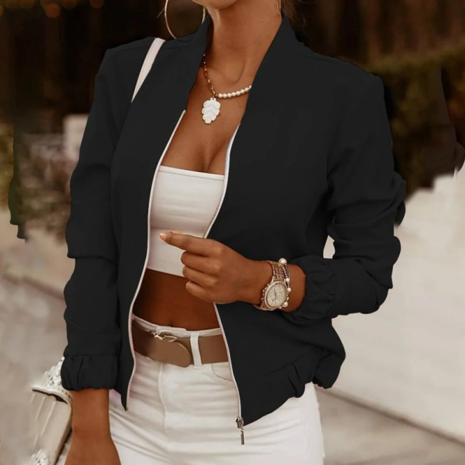 Valenzora | Damen-Sommerjacke im modernen Design
