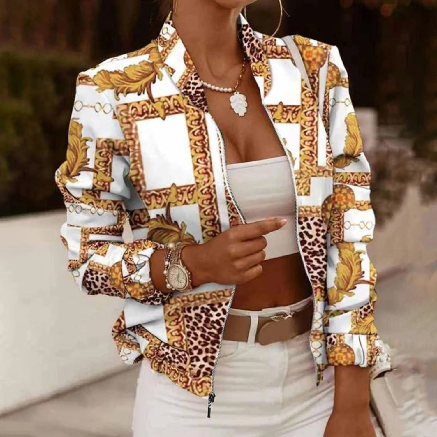 Valenzora | Damen-Sommerjacke im modernen Design