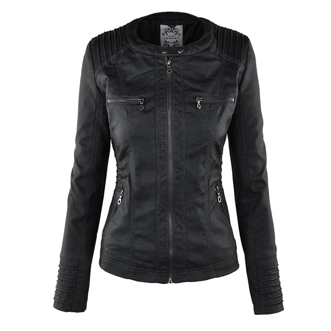 Priscilla | Leder-Sommermantel für Damen