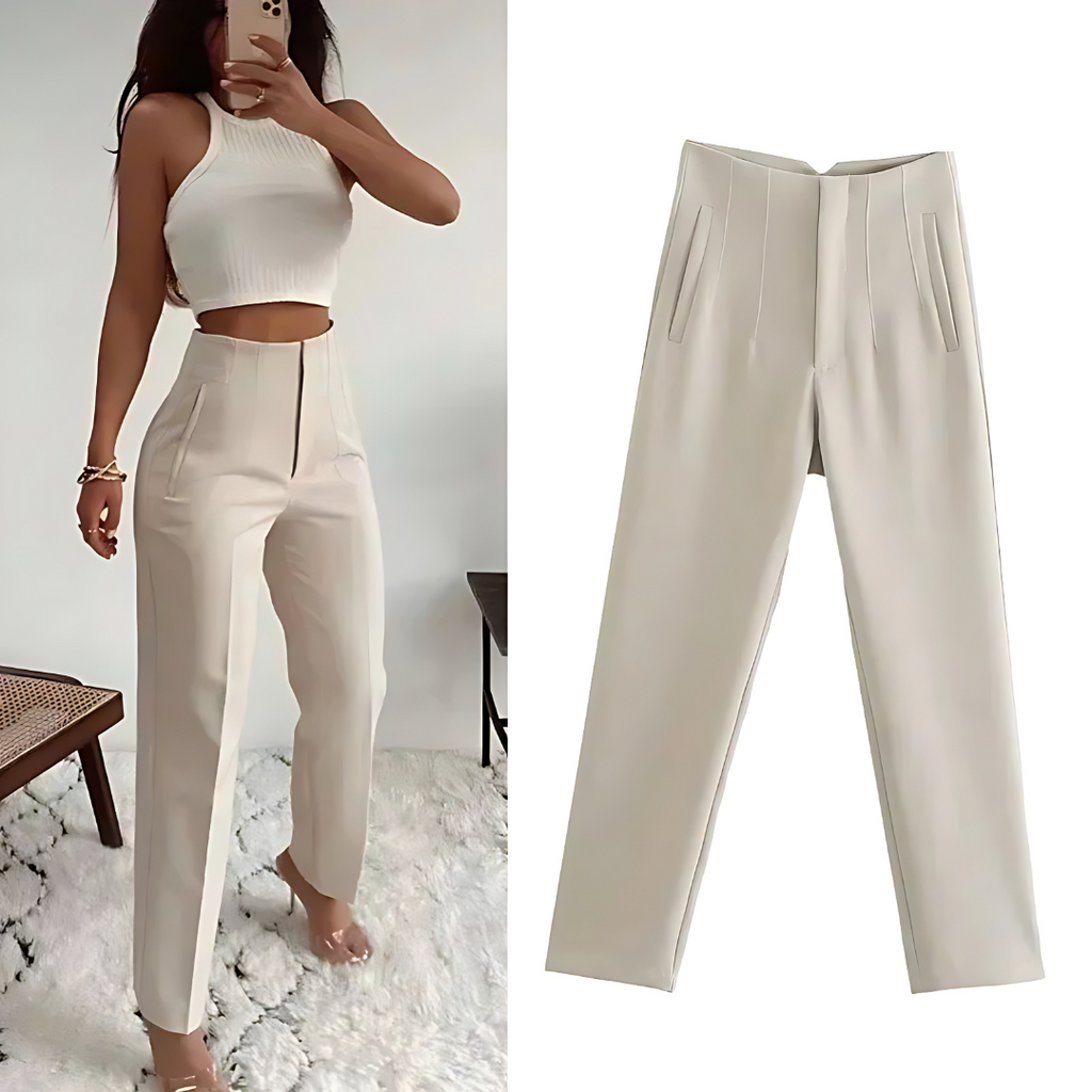 Valenzora | Tailored women's trousers Traf Fashion
