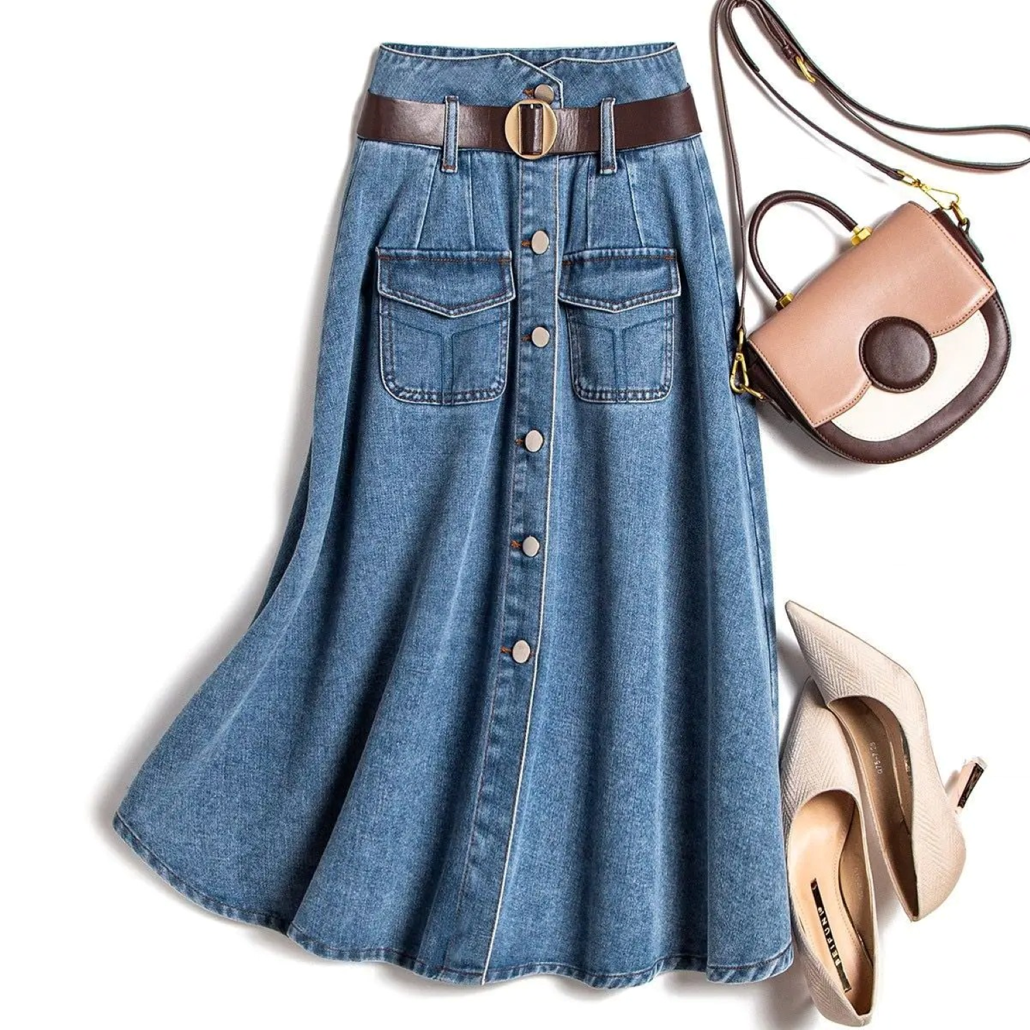 Valenzora | Women's Denim Skirt