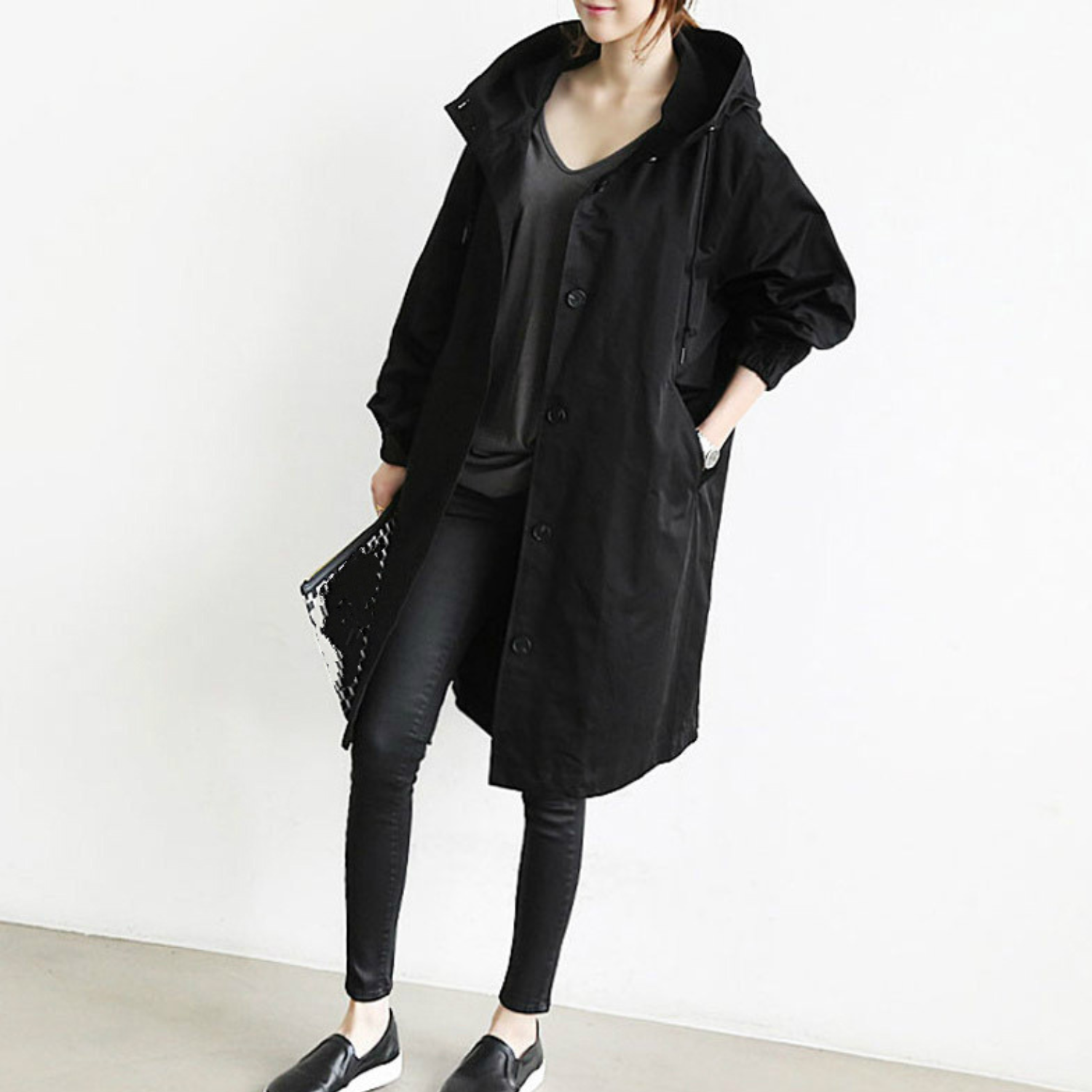 Valenzora | Long Trench Coat for Women