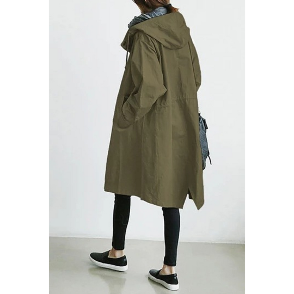 Valenzora | Langer Trenchcoat für Damen