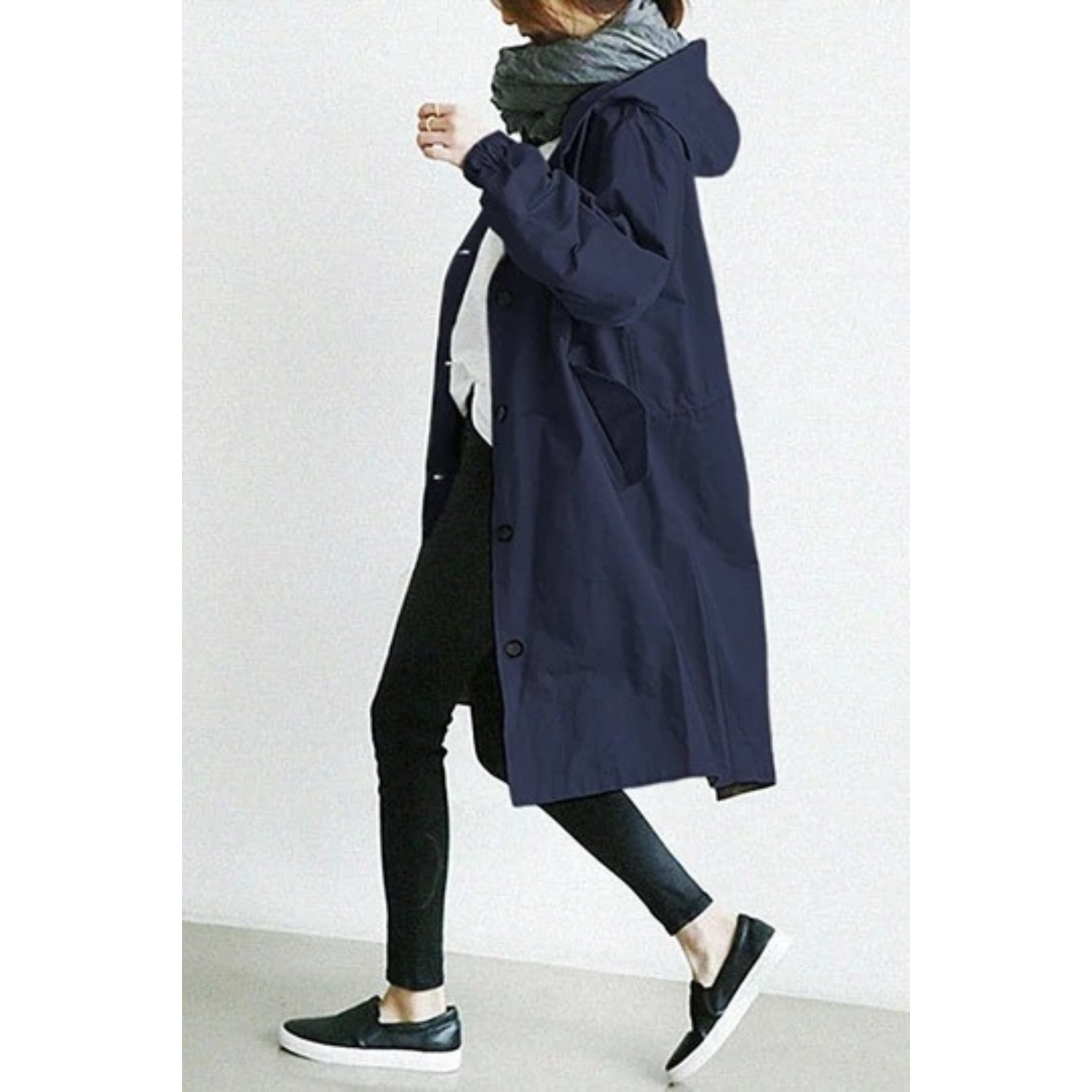 Valenzora | Long Trench Coat for Women