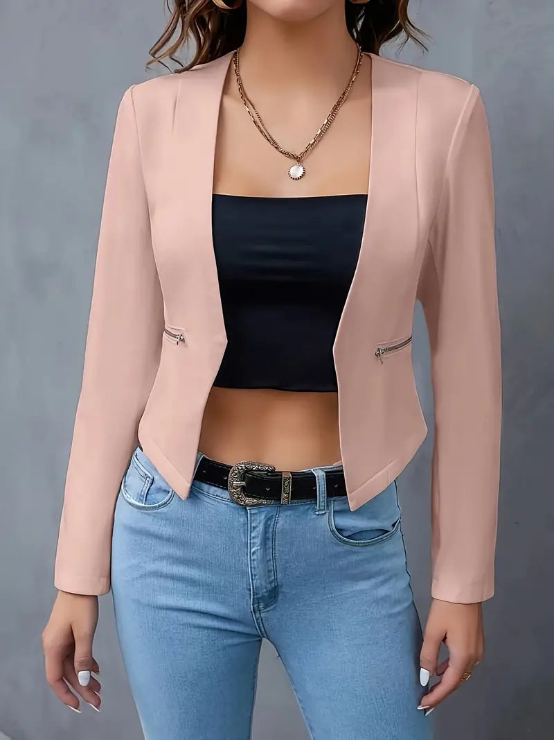 Valenzora | Blazer with zip pockets