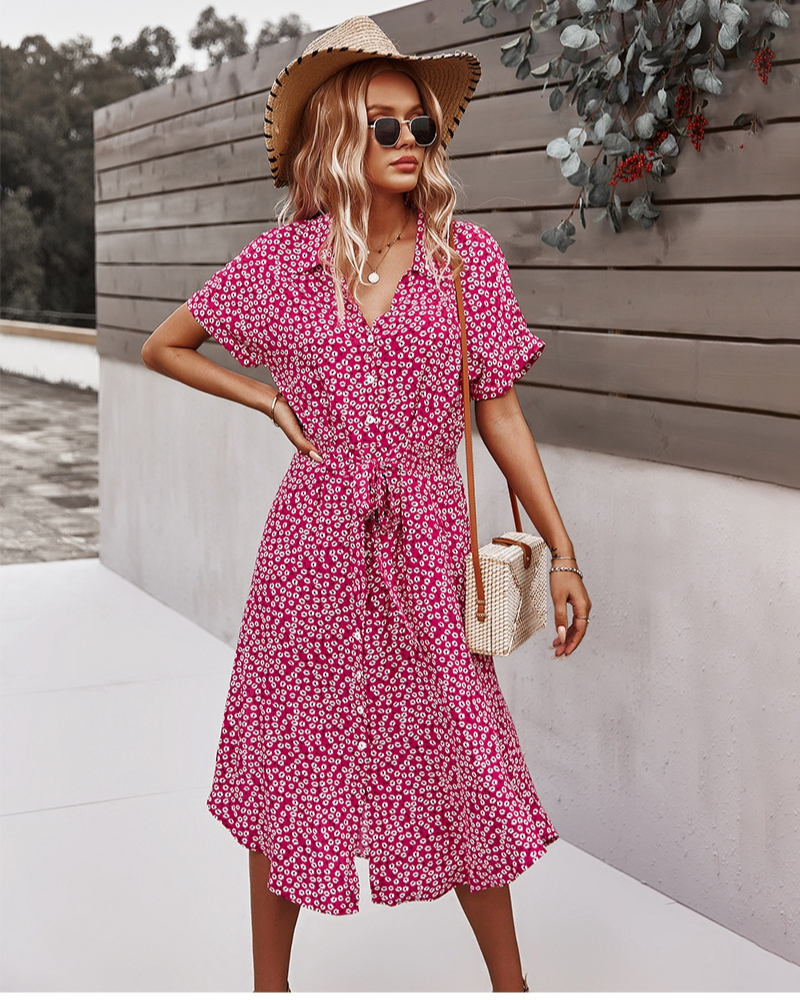 Valenzora | Sommer-Midikleid Dieses geblümte Kleid ist ein Must-have für diesen Sommer