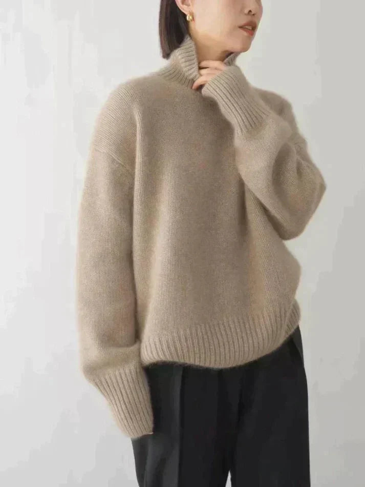 Valenzora | Eleganter Rollkragenpullover aus Kaschmir