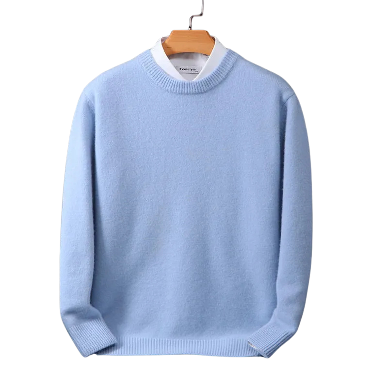 Valenzora | Elegant classic crew neck sweater