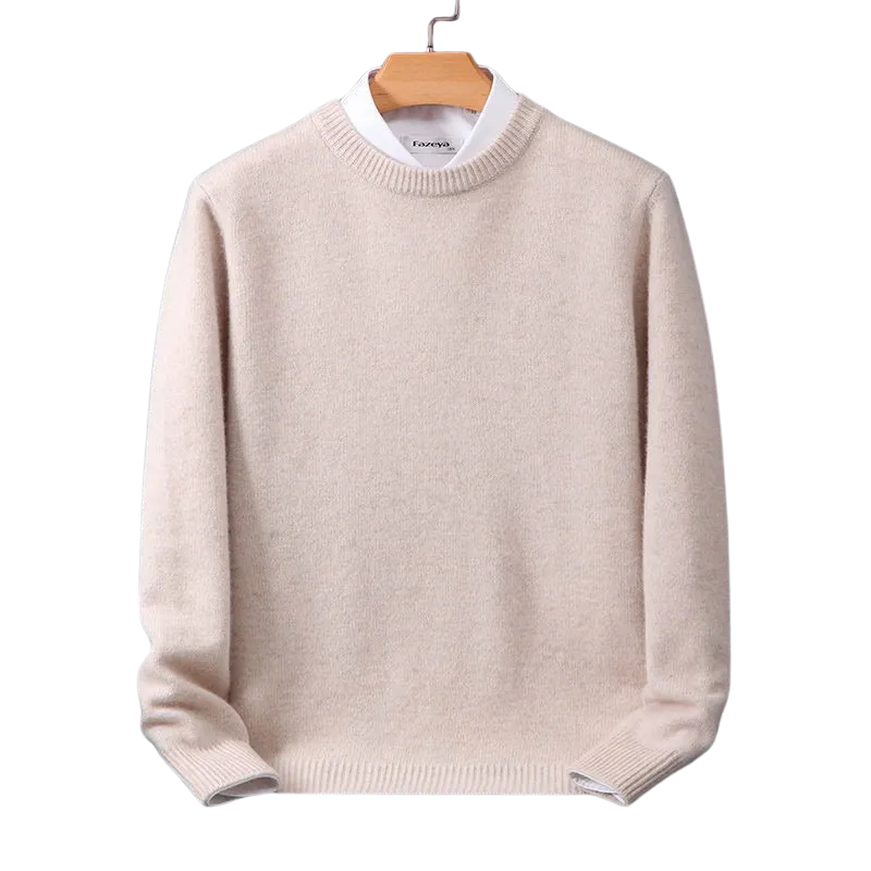 Valenzora | Elegant classic crew neck sweater