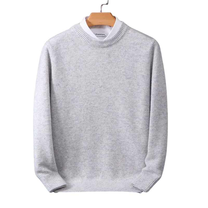 Valenzora | Elegant classic crew neck sweater