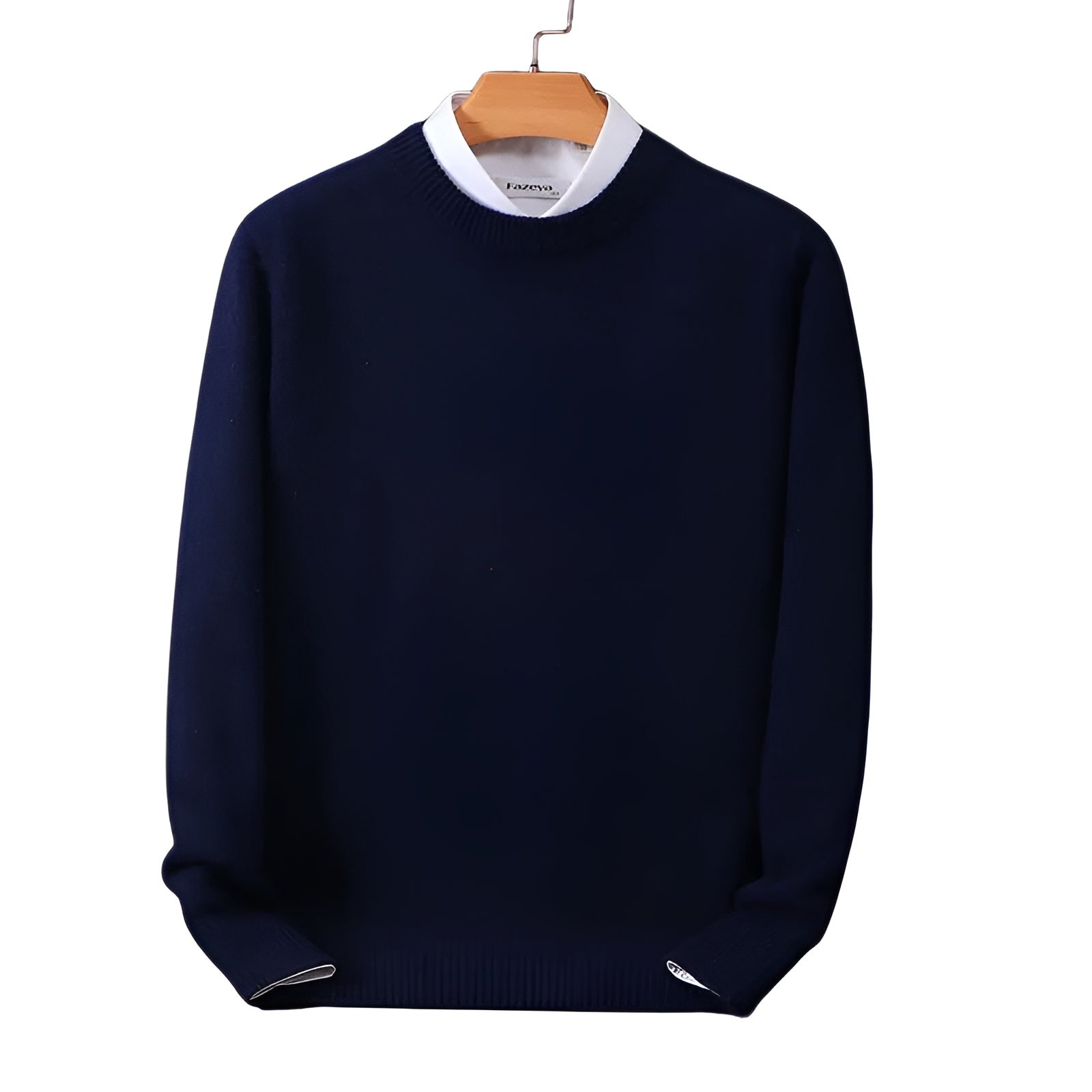 Valenzora | Elegant classic crew neck sweater