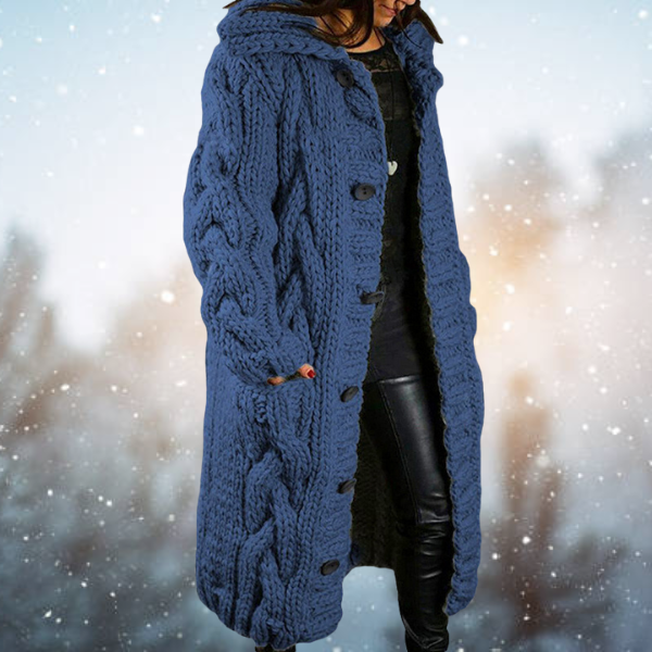 Valenzora | Long knitted cardigan