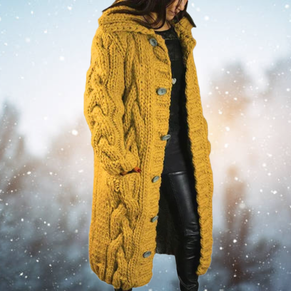 Valenzora | Long knitted cardigan