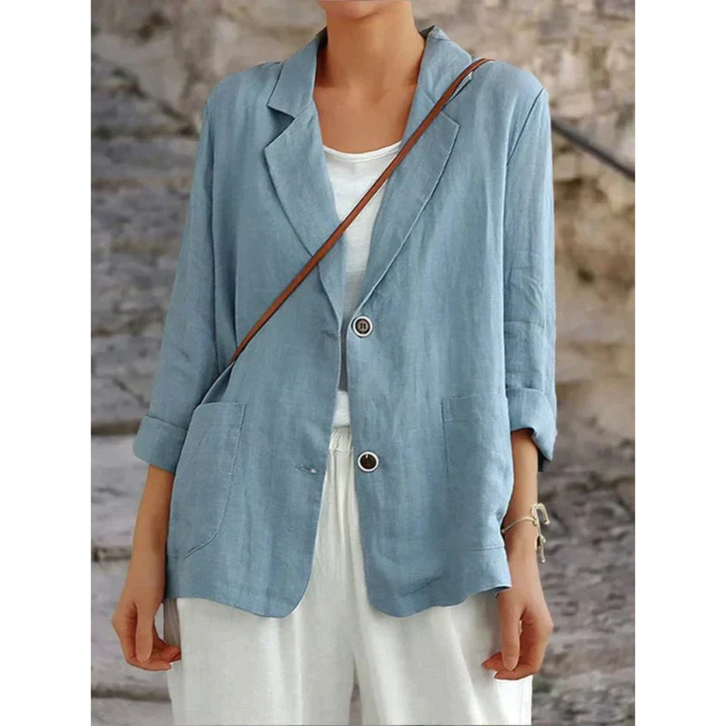 Valenzora | Linen Blazer for Women