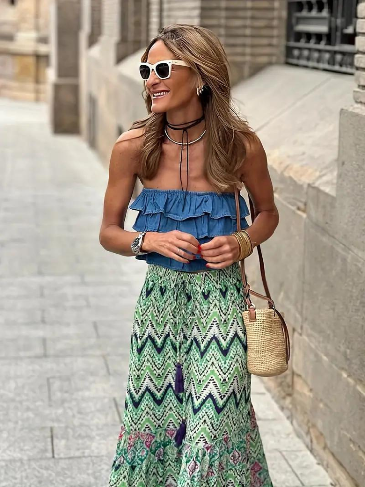 Valenzora | Women's Maxi Skirt