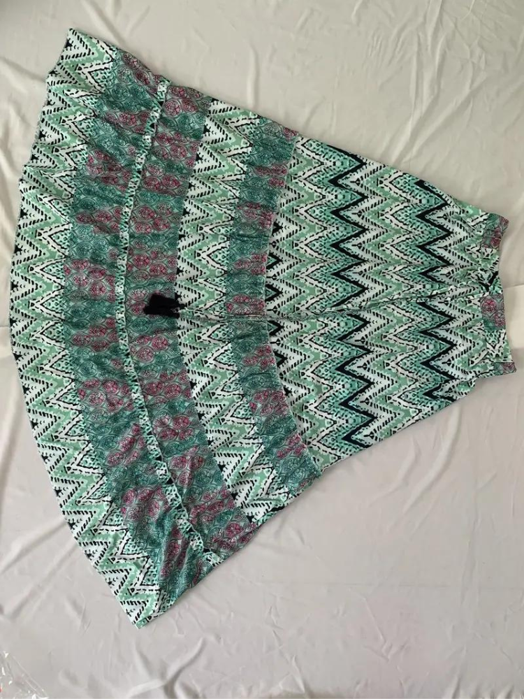 Valenzora | Maxi skirt Colorful boho ruffled skirt
