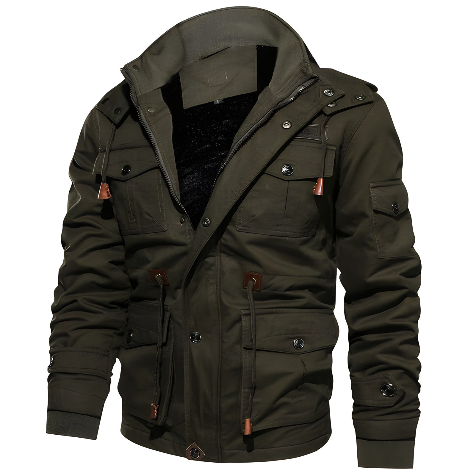 Valenzora | Wasserdichte Militärjacke mit verstellbarer Taille