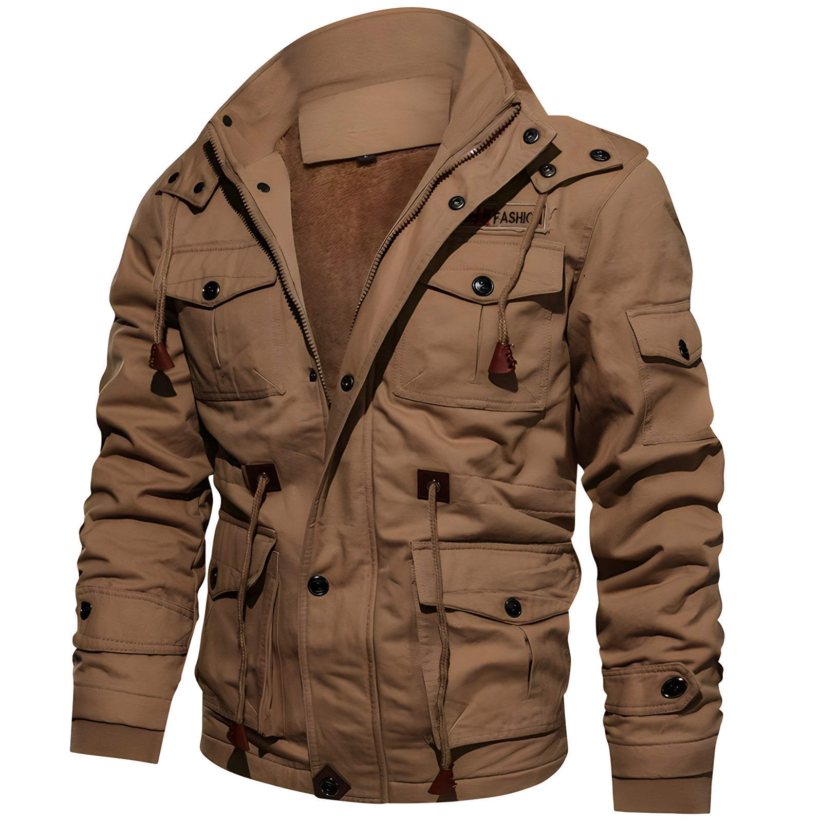 Valenzora | Wasserdichte Militärjacke mit verstellbarer Taille