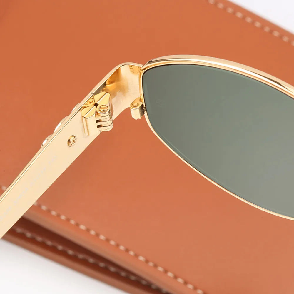 Valenzora | Ovale Sonnenbrille für Damen – schlicht und elegant