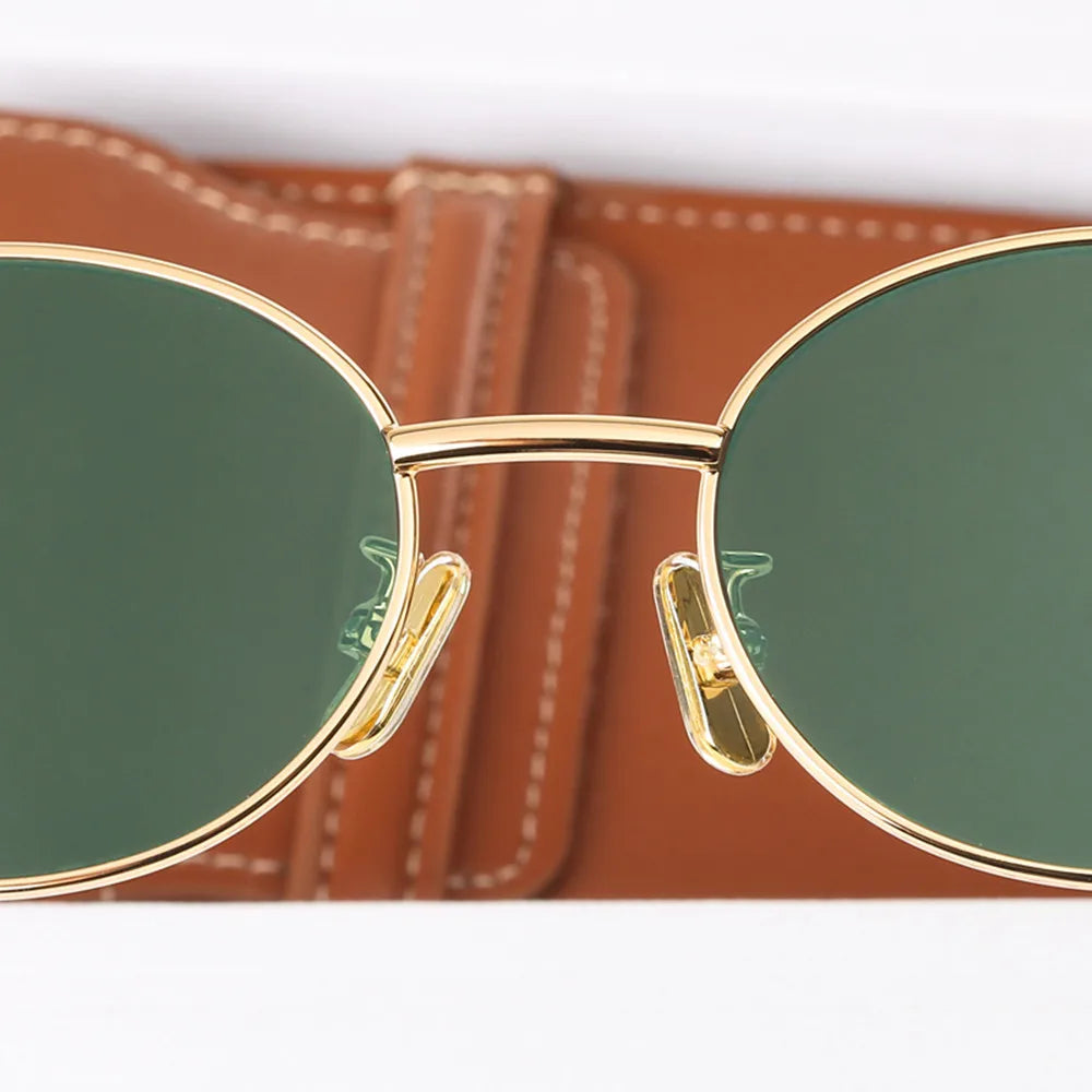 Valenzora | Ovale Sonnenbrille für Damen – schlicht und elegant