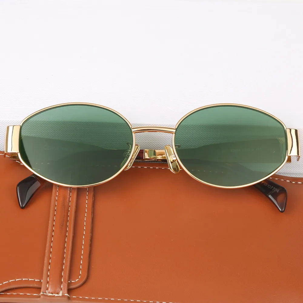 Valenzora | Ovale Sonnenbrille für Damen – schlicht und elegant