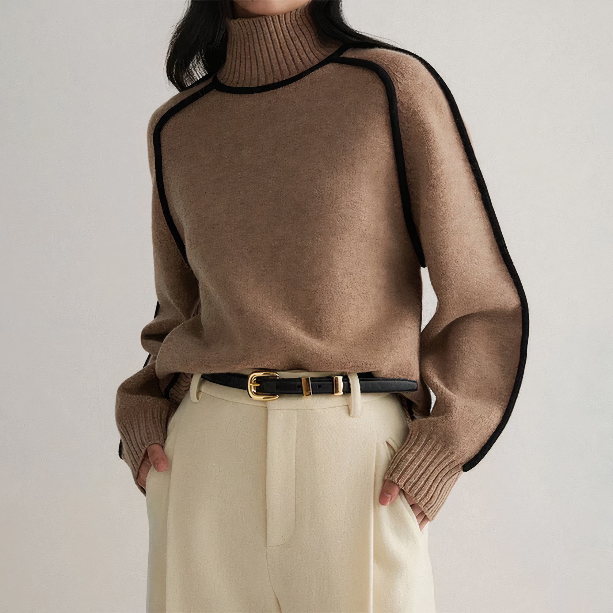 Valenzora - Casual women's knit sweater