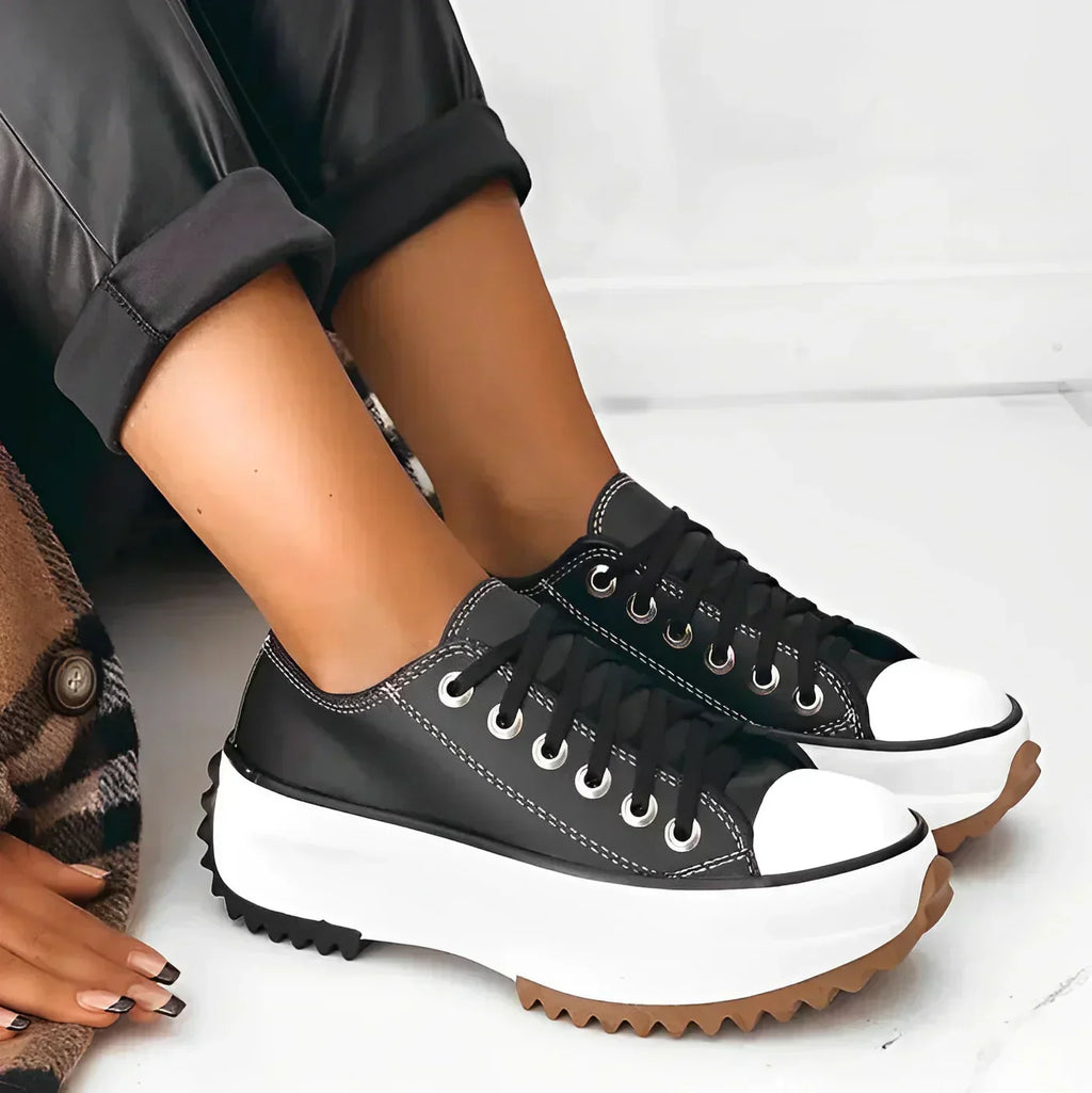 Comfortable platform sneakers for women