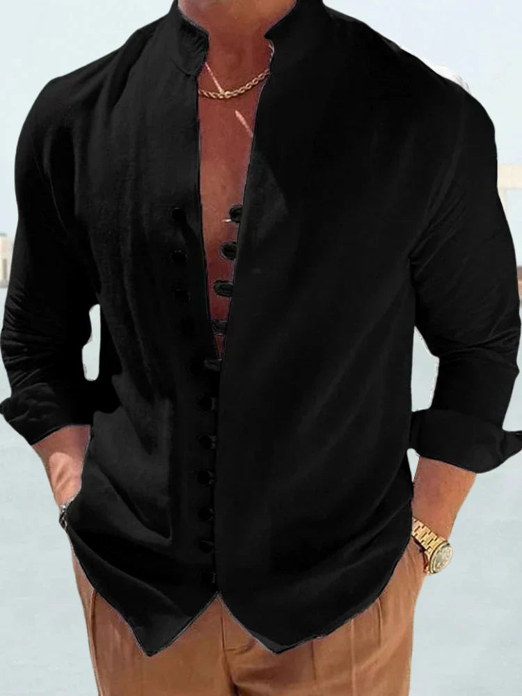 Valenzora | Cotton Linen Shirt
