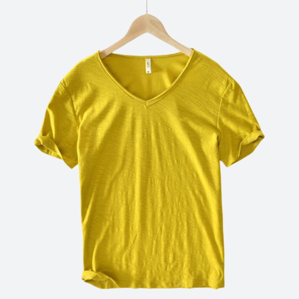 Valenzora | Sommerliches T-Shirt aus Baumwollleinen
