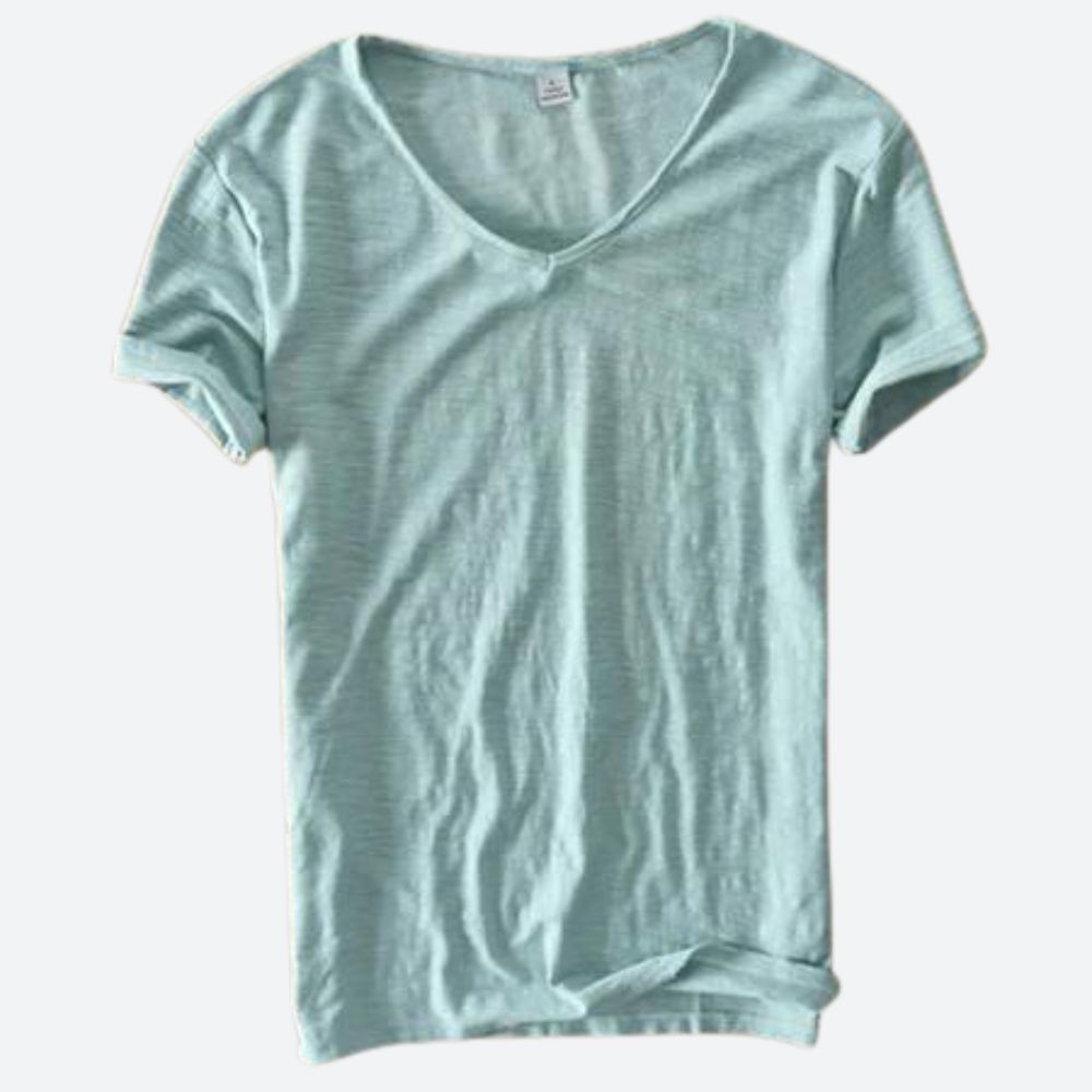 Valenzora | Sommerliches T-Shirt aus Baumwollleinen