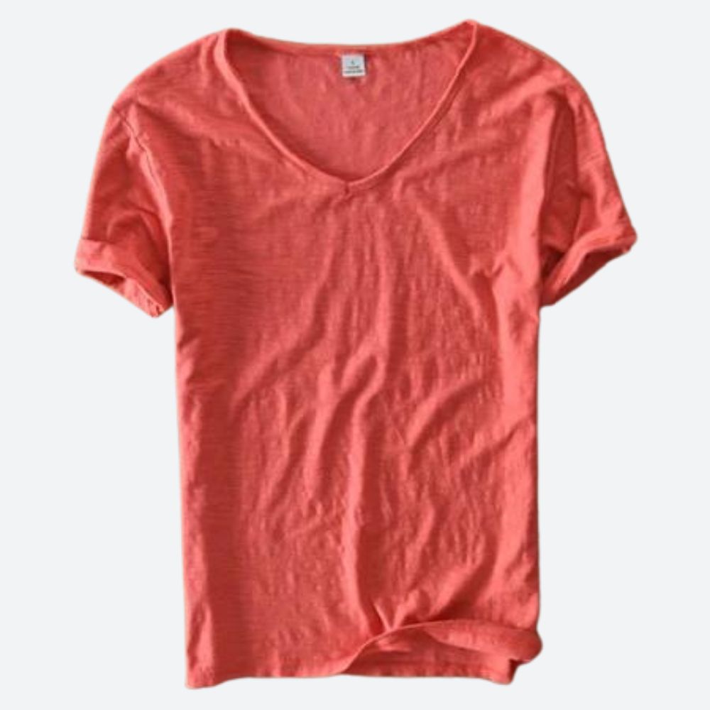 Valenzora | Sommerliches T-Shirt aus Baumwollleinen